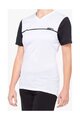 100% SPEEDLAB Cycling short sleeve jersey - RIDECAMP W - white/black