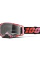 100% SPEEDLAB Cycling sunglasses - ARMEGA - red/black