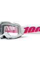 100% SPEEDLAB Cycling sunglasses - ACCURI 2 - white/pink