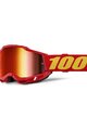 100% SPEEDLAB Cycling sunglasses - ACCURI 2 - red/yellow