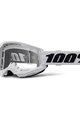 100% SPEEDLAB Cycling sunglasses - STRATA 2 - white/black