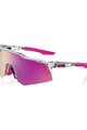 100% SPEEDLAB Cycling sunglasses - SPEEDCRAFT XS - transparent/purple