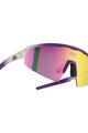 NEON Cycling sunglasses - ARROW 2.0 SMALL - purple/transparent