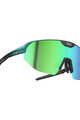 NEON Cycling sunglasses - FLAME - turquoise/black