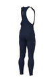 ALÉ Cycling long bib trousers - WINTER SOLID - blue