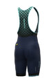 ALÉ Cycling bib shorts - KLIMATIK K-ATMO - blue