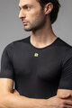 ALÉ Cycling short sleeve t-shirt - VELO ACTIVE INTIMO - black