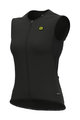 ALÉ Cycling gilet - CLIMA PROTECTION 2.0 THERMO LADY  - black