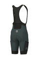 ALÉ Cycling bib shorts - OFF ROAD - GRAVEL STONES CARGO - green