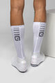 ALÉ Cycling shoe covers - WHIZZY SHOECOVER  - white
