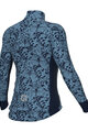 ALÉ Cycling winter long sleeve jersey - PAPILLON PR-R - blue