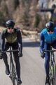 ALÉ Cycling windproof jacket - MAGNETE PR-S - black/yellow