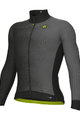 ALÉ Cycling winter long sleeve jersey - CIRCUS PR-S - black