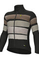 ALÉ Cycling windproof jacket - TRACK PR-R - black/grey