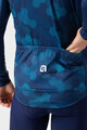 ALÉ Cycling thermal jacket - PLANET SOLID - blue