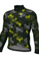 ALÉ Cycling thermal jacket - PLANET SOLID - green