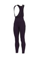 ALÉ Cycling long bib trousers - ROAD PR-R - purple