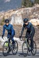 ALÉ Cycling windproof jacket - CROSSING PR-R - black/multicolour
