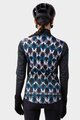 ALÉ Cycling windproof jacket - CROSSING PR-R - black/multicolour