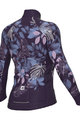 ALÉ Cycling winter long sleeve jersey - GREEN GARDEN PR-R - purple/multicolour