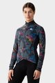 ALÉ Cycling winter long sleeve jersey - CHIOS SOLID - black/multicolour/grey