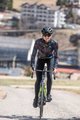 ALÉ Cycling winter long sleeve jersey - CHIOS SOLID - black/multicolour/grey