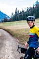 ALÉ Cycling winter long sleeve jersey - CHAOS OFF ROAD - GRAVEL - blue/yellow