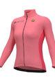 ALÉ Cycling winter long sleeve jersey - FONDO 2.0 SOLID - pink