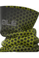 ALÉ Cycling neckwarmer - MAGNETE - black/yellow