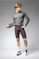 ALÉ Cycling long sleeve t-shirt - SHADE INTIMO - grey/black