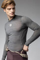 ALÉ Cycling long sleeve t-shirt - SHADE INTIMO - grey/black