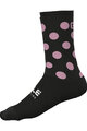 ALÉ Cyclingclassic socks - BUBBLE - black/purple