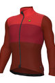 ALÉ Cycling winter long sleeve jersey - SFIDA PR-S - red