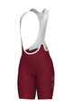 ALÉ Cycling bib shorts - MAGIC COLOUR PR-E - red