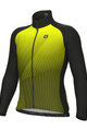 ALÉ Cycling winter long sleeve jersey - MODULAR PRAGMA - yellow/black