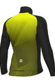 ALÉ Cycling winter long sleeve jersey - MODULAR PRAGMA - yellow/black