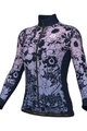 ALÉ Cycling winter long sleeve jersey - NADINE PRAGMA - purple/blue