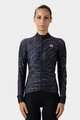 ALÉ Cycling winter long sleeve jersey - BYTE PR-E LADY - black