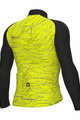 ALÉ Cycling winter long sleeve jersey - BYTE PRAGMA - yellow/black