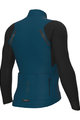 ALÉ Cycling winter long sleeve jersey - QUICK R-EV1 - black/blue