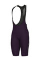 ALÉ Cycling bib shorts - MAGIC COLOUR PR-E - purple