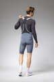 ALÉ Cycling bib shorts - PR-E MAGIC COLOUR - light blue