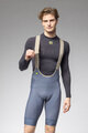 ALÉ Cycling bib shorts - PR-E MAGIC COLOUR - light blue