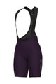 ALÉ Cycling bib shorts - MAGIC COLOUR PR-E - purple