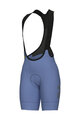 ALÉ Cycling bib shorts - PR-E MAGIC COLOUR - light blue