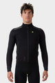 ALÉ Cycling winter long sleeve jersey - DEFENCE R-EV1 - black