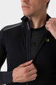 ALÉ Cycling winter long sleeve jersey - DEFENCE R-EV1 - black