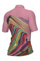 ALÉ Cycling short sleeve jersey - PR-E RAINBOW - pink