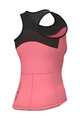 ALÉ Cycling sleeveless jersey - PRAGMA COLOR BLOCK - pink