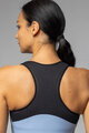 ALÉ Cycling sleeveless jersey - COLOR BLOCK PRAGMA - light blue/black